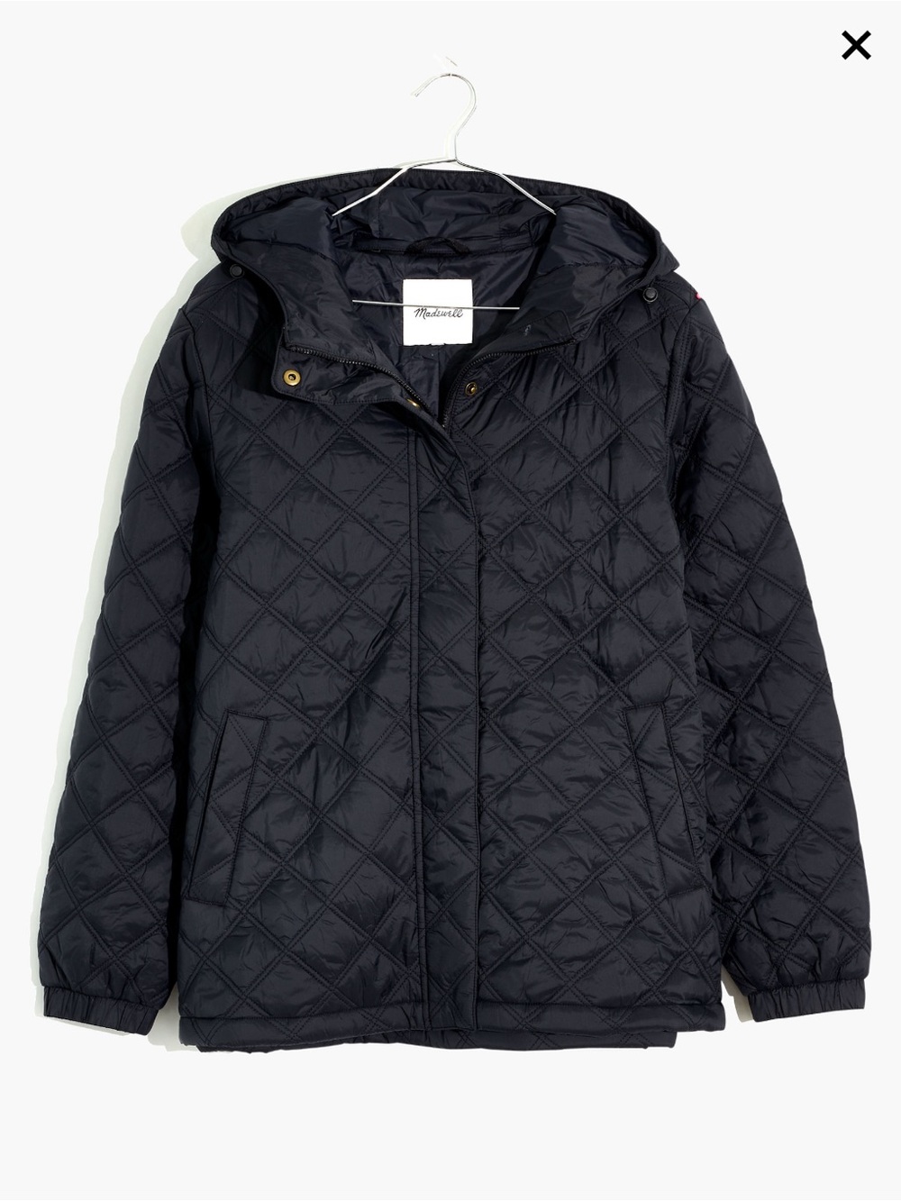 Madewell Airpuff Quilted Packable Puffer Jacket